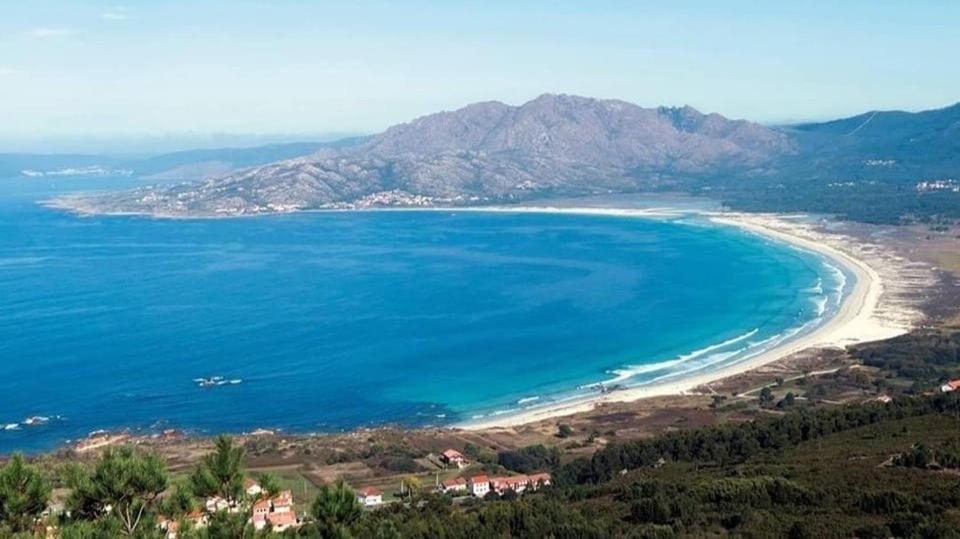La Casita Alere En Playa Carnota Con Patio Y Barbacoa Vila Exterior foto